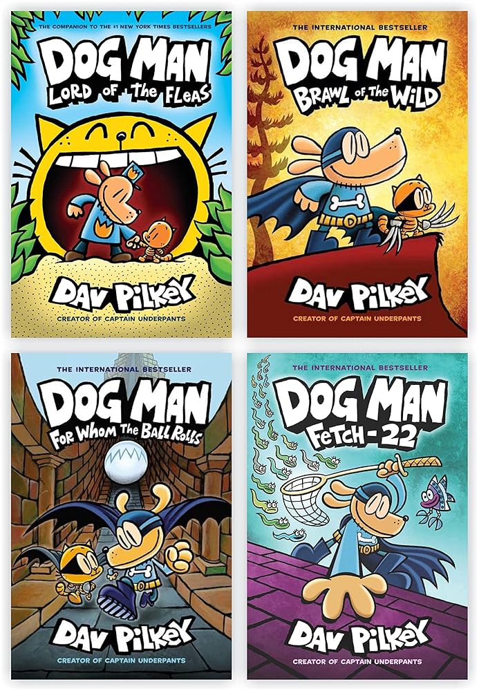 Amazon.com: DogMan Collection 11 Books Set: Dav Pilkey: 圖書